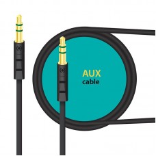 Кабель Audio Piko CB-AB11 3.5мм-3.5мм (M/M) 1m Black (1283126489150)