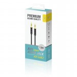 Кабель Audio Piko CB-AB11 3.5мм-3.5мм (M/M) 1m Black (1283126489150)