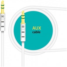 Кабель Audio Piko CB-AW11 3.5мм-3.5мм (M/M) 1m White (1283126489167)