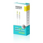 Кабель Audio Piko CB-AW11 3.5мм-3.5мм (M/M) 1m White (1283126489167)