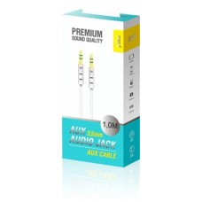Кабель Audio Piko CB-AW11 3.5мм-3.5мм (M/M) 1m White (1283126489167)