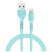 Кабель ACCLAB AL-CBCOLOR-L1MT USB-Lightning 1.2m 2.4А Mint (1283126518195)