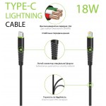 Кабель Intaleo CBFLEXTL1 Type-C-Lightning 1.2m 18W 3A Black (1283126542459) Кабель Intaleo CBFLEXTL1 Type-C-Lightning 1.2m 18W 3A Black (1283126542459)