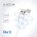Кабель ACCLAB PwrX USB-Lightning 1.2m 20W 2.4А White (1283126559549)