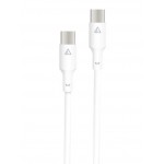 Кабель ACCLAB PwrX Type-C-Type-C 1.2m 60W 2.4А White (1283126559563)