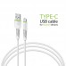 Кабель Intaleo CBFLEXT1 USB-Type-C 1.2m 2.4A White (1283126568534)