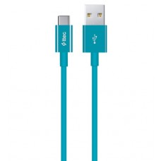 Кабель Ttec (2DK12TZ) USB-Type-C 1.2m Turquoise Кабель Ttec (2DK12TZ) USB-Type-C 1.2m Turquoise