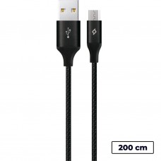 Кабель Ttec (2DK21S) USB-microUSB AlumiCable XL 2m Black Кабель Ttec (2DK21S) USB-microUSB AlumiCable XL 2m Black