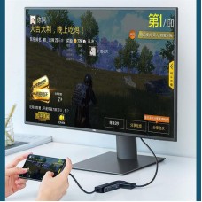 Адаптер Ugreen CM260 Type-C-DisplayPort-HDMI-VGA 4K 60Hz Black (60568)