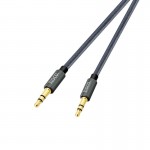 Кабель Audio Hoco UPA03 3.5мм-3.5мм 1m Black (6957531051565)