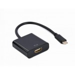 Адаптер Cablexpert Type-C-HDMI 4K 30Hz Black (A-CM-HDMIF-03)