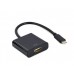 Адаптер Cablexpert Type-C-HDMI 4K 60Hz Black (A-CM-HDMIF-04)