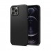 Чехол накладка Spigen TPU Liquid Air для iPhone 12 Pro Max Matte Black (ACS01617)