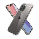 Чехол накладка Spigen TPU Ultra Hybrid для iPhone 14 Pro Max Crystal Clear (ACS04816)