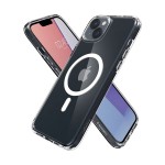 Чехол накладка Spigen TPU Ultra Hybrid Mag Safe для iPhone 14 Plus White (ACS04902)