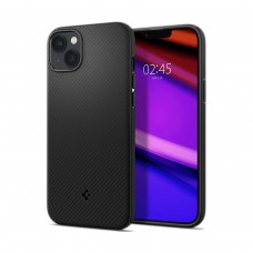 Чехол накладка Spigen PC Mag Armor для iPhone 14 Matte Black (ACS05065)