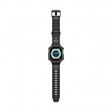 Ремешок TPU Spigen Rugged Armor Pro для Apple Watch 49 mm Black (ACS05460)