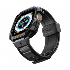 Ремешок TPU Spigen Rugged Armor Pro для Apple Watch 49 mm Black (ACS05460)