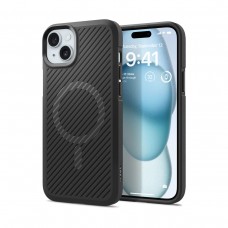 Чехол накладка Spigen PC Core Armor MagSafe для iPhone 15 Plus Matte Black (ACS06455)