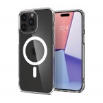 Чехол накладка Spigen TPU Ultra Hybrid MagSafe для iPhone 15 Pro Max Frost Clear (ACS06580)