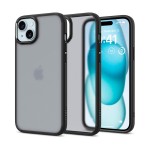 Чехол накладка Spigen TPU Ultra Hybrid для iPhone 15 Plus Frost Black (ACS06656)