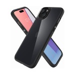 Чехол накладка Spigen TPU Ultra Hybrid для iPhone 15 Plus Frost Black (ACS06656)