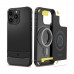 Чехол накладка Spigen PC Rugged Armor MagSafe для iPhone 15 Pro Matte Black (ACS06703)