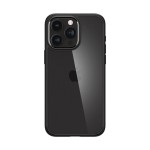 Чехол накладка Spigen TPU Ultra Hybrid для iPhone 15 Pro Matte Black (ACS06713)