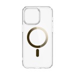 Чехол накладка Spigen TPU Ultra Hybrid MagSafe для iPhone 15 Pro Gold (ACS06718)