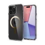 Чехол накладка Spigen TPU Ultra Hybrid MagSafe для iPhone 15 Pro Gold (ACS06718)