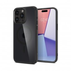 Чехол накладка Spigen TPU Ultra Hybrid MagSafe для iPhone 15 Pro Frost Black (ACS06720)