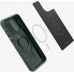 Чехол накладка Spigen PC Optik Armor MagSafe для iPhone 15 Pro Abyss Green (ACS06739)