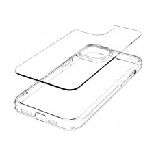 Чехол накладка Spigen TPU Ultra Hybrid для iPhone 15 Crystal Clear (ACS06793)