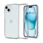 Чехол накладка Spigen TPU Ultra Hybrid для iPhone 15 Frost Clear (ACS06796)