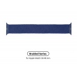 Ремешок Nylon ArmorStandart Braided Solo Loop для Apple Watch 38/40/41mm Atlantic Blue Size 2 (120 mm) (ARM58066)