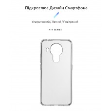 Чехол накладка ArmorStandart TPU Air Series для Nokia 5.4 Transparent (ARM58360)