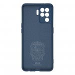 Чехол накладка ArmorStandart TPU ICON для Oppo Reno5 Lite Camera cover Dark Blue (ARM58546)