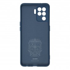 Чехол накладка ArmorStandart TPU ICON для Oppo Reno5 Lite Camera cover Dark Blue (ARM58546)