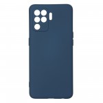Чехол накладка ArmorStandart TPU ICON для Oppo Reno5 Lite Camera cover Dark Blue (ARM58546)
