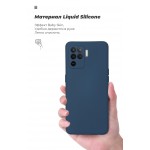 Чехол накладка ArmorStandart TPU ICON для Oppo Reno5 Lite Camera cover Dark Blue (ARM58546)