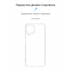 Чехол накладка ArmorStandart TPU Air Series для Samsung A22 4G / M22 / M32 Transparent (ARM59321)