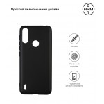 Чехол накладка TPU Armorstandart Matte Slim Fit для Motorola E7 Power / E7i Power Black (ARM59608)