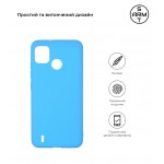 Чехол накладка TPU Armorstandart Matte Slim Fit для Tecno POP 5 Blue (ARM59760)