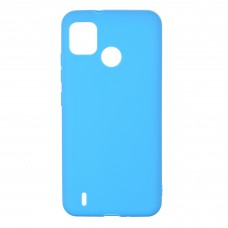 Чехол накладка TPU Armorstandart Matte Slim Fit для Tecno POP 5 Blue (ARM59760)