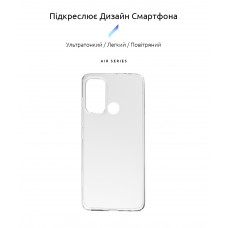 Чехол накладка ArmorStandart TPU Air Series для Motorola G60 /  G40 Fusion Transparent (ARM60525)