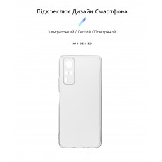 Чехол накладка ArmorStandart TPU Air Series для Vivo Y31 Camera cover Transparent (ARM60635)