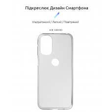 Чехол накладка ArmorStandart TPU Air Series для Motorola G31 Transparent (ARM60685)