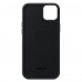 Чехол накладка ArmorStandart FAKE Leather для Apple iPhone 13 Black (ARM61368)