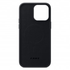 Чехол накладка ArmorStandart FAKE Leather для Apple iPhone 13 Pro Black (ARM61373)
