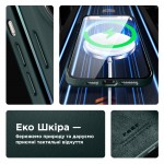 Чехол накладка ArmorStandart FAKE Leather для Apple iPhone 13 Pro Max Shirt Green (ARM61377) Чехол накладка ArmorStandart FAKE Leather для Apple iPhone 13 Pro Max Shirt Green (ARM61377)